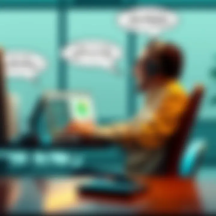 Person using GPT 4.1 for their project A person sitting at a desk, laughing while typing on a laptop with GPT 4.1 open on the screen, surrounded by humorous comic-style speech bubbles about Mythos/Fable.