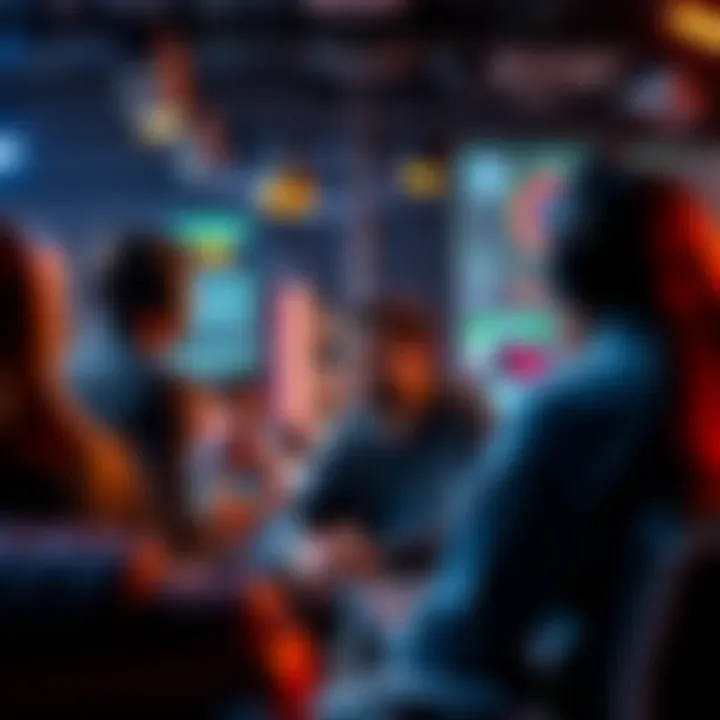 A group of people chatting online about Pi mining, sharing tips and support in a digital forum setting.