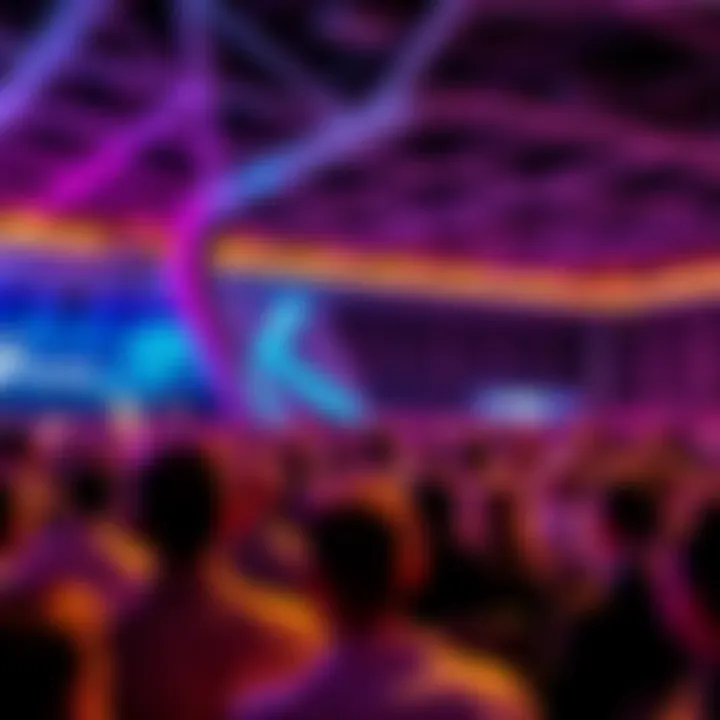 Crowd attending speech by Pi Network founder Nicolas Kokkalis at Consensus 2025, with excitement in the air.