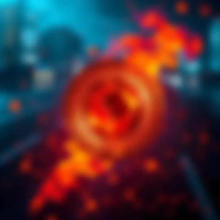 A visual representation showing over 3 million POL tokens being burned in the Polygon network, symbolizing significant community engagement.