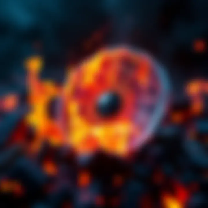 Visual representation of 3 million POL tokens being burned, symbolizing growth and sustainability for Polygon