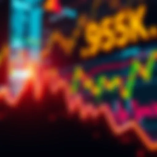 Graphic showing price line surging upward towards $95,000 with trading elements in the background.