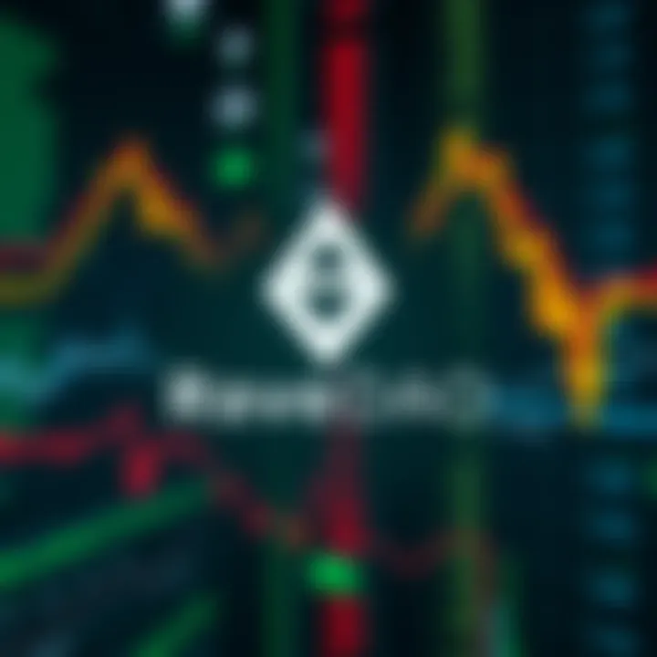 RaveDAO logo displayed prominently with a digital market background