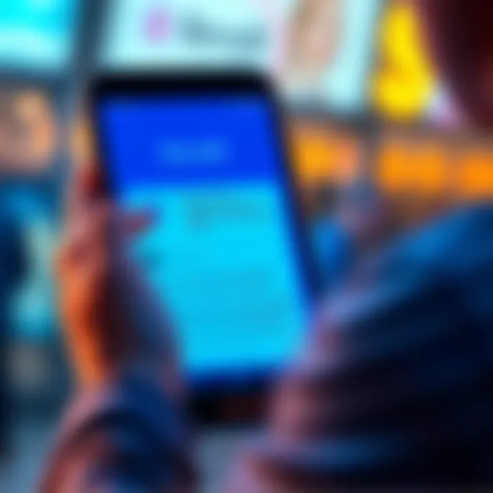 Revolut Delisting USDT The Revolut app displaying a notice about the delisting of USDT, with a concerned user looking at it.