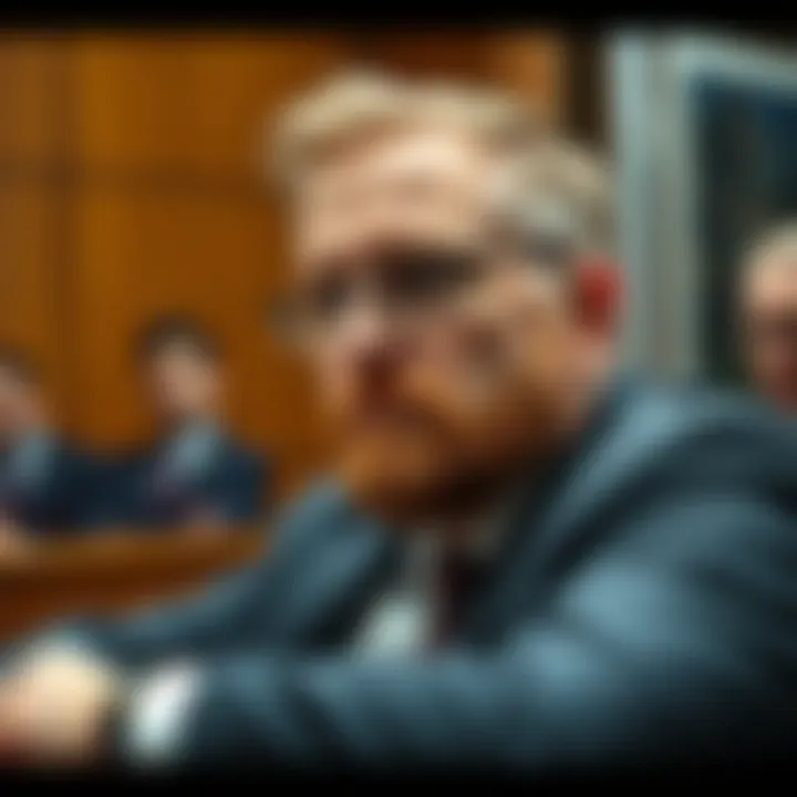 Sam Bankman-Fried sits in a courtroom after losing his appeal against a fraud conviction