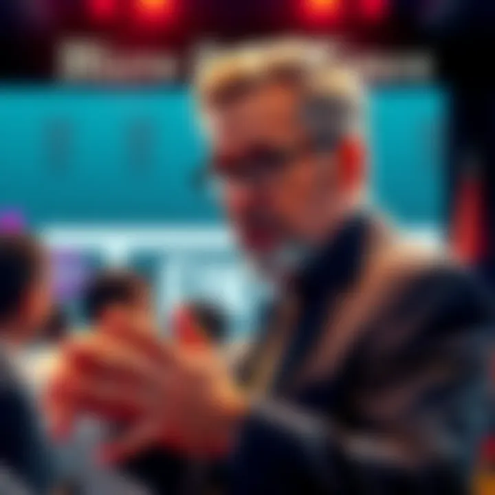 Michael Saylor rejecting New York Times claims about Satoshi Nakamoto's identity at a press event