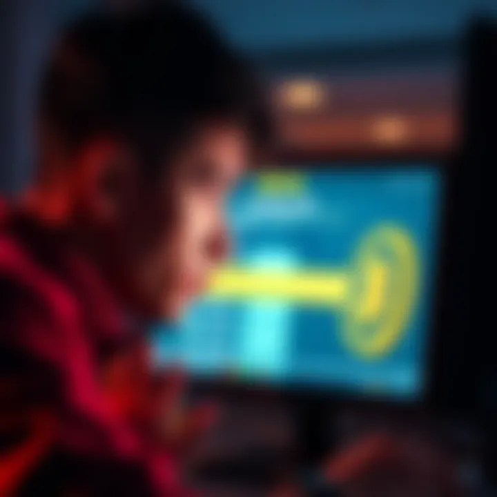 Scam Warning for Cryptocurrency Person looking at a computer screen with confused expression, representing concern over a fraudulent JITOSOL coin transaction.