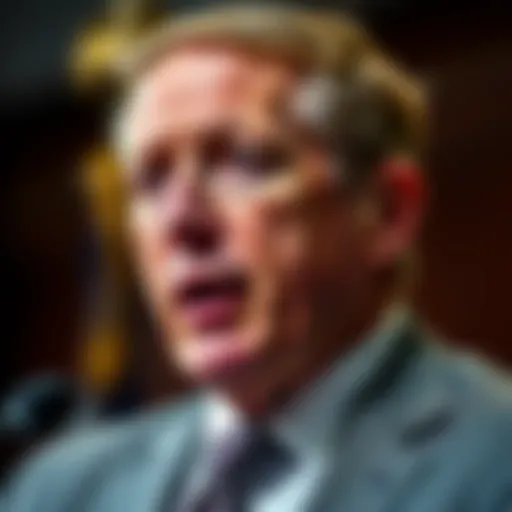 Scott Bessent Supports Crypto US Treasury Secretary Scott Bessent speaking about cryptocurrency, quoting Satoshi Nakamoto, with a confident expression