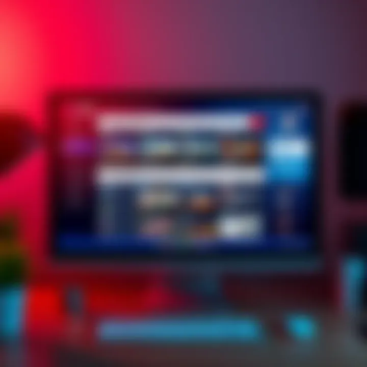 Search Bar in Leaderboards A computer screen displaying a leaderboard with a search bar at the top, showing various towns and mayorships with user-friendly design.