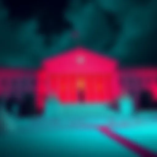 A visual representation of the SEC building with cryptocurrency symbols, illustrating changes in regulatory strategies after Gensler's departure.