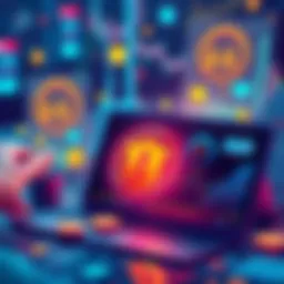 Secure Browser Wallets for Solana Illustration showing secure browser wallets for trading on the Solana blockchain, with visual elements representing safety and digital currency.