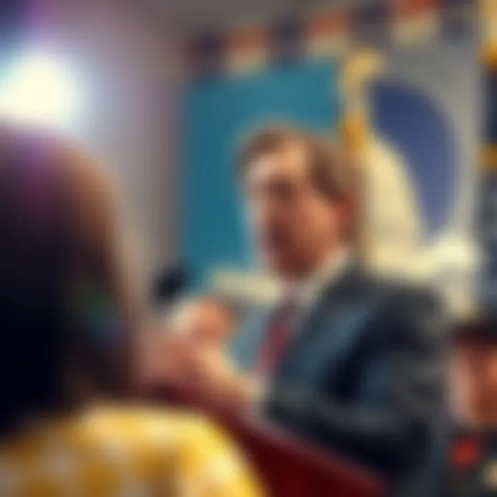 Senator Lummis Speaking on Crypto Legislation Senator Lummis addresses a crowd about upcoming cryptocurrency regulations in Congress