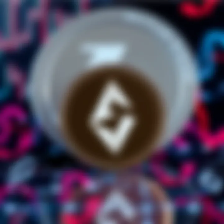 The Shibacoin logo placed on a digital background featuring the Litecoin logo, symbolizing merge-mining opportunities.