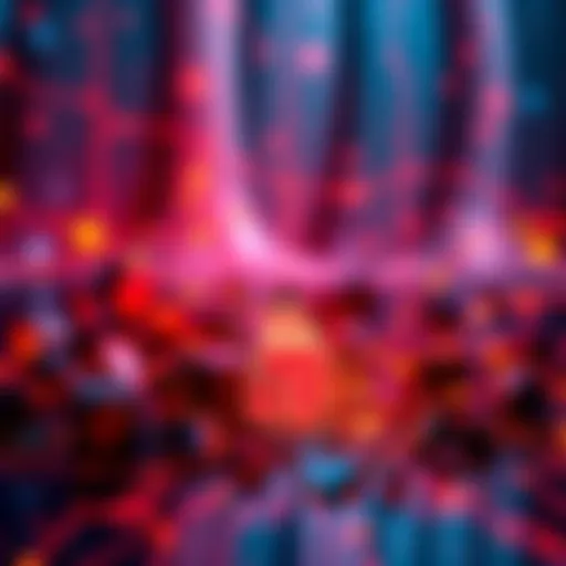 A digital representation of a broken smart contract, highlighting vulnerabilities in AI coding.