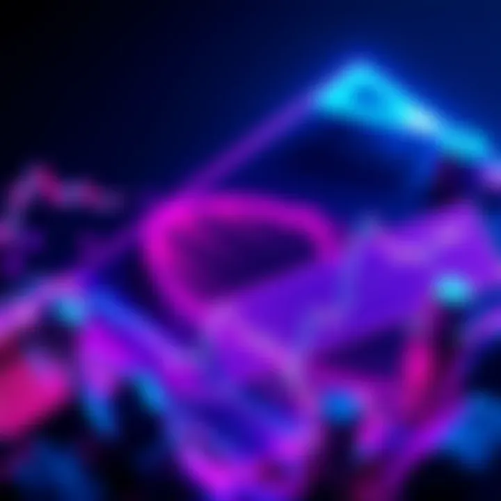 A chart showing the price drops of Stellar (XLM) cryptocurrency alongside crucial support levels, illustrating market volatility.