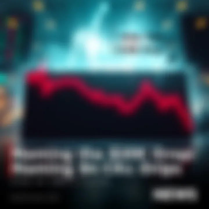 A graph showing a sharp decline from $90K to $60K over eight days, symbolizing the recent market drop in value.