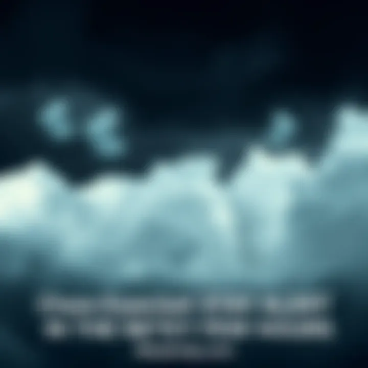 Dark storm clouds loom overhead, suggesting imminent chaos and turbulence in the atmosphere.