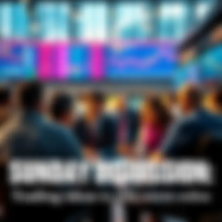 People discussing trading ideas and daily events online