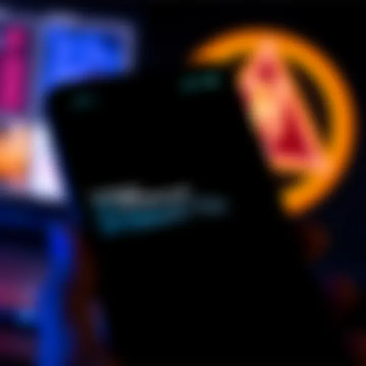 A close-up of a smartphone displaying a suspicious text message regarding a Coinbase withdrawal, with an alert symbol in the background.