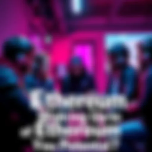 Group of TikTokers engaging in a conversation about Ethereum's potential and cryptocurrency