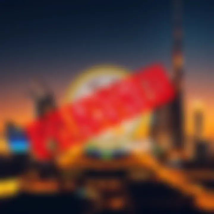 A graphic showing the Token2049 logo with a cancellation symbol and Dubai skyline in the background, indicating the event's delay to 2027.