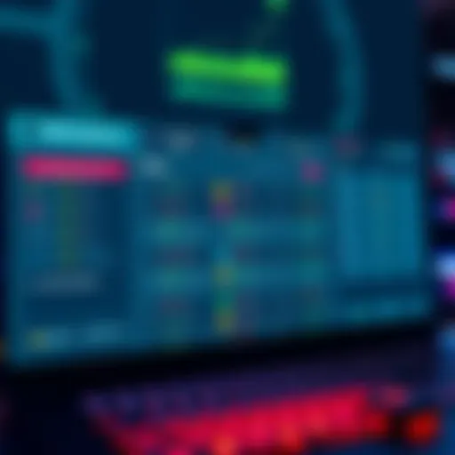 A digital interface showing a token scanner analyzing cryptocurrency data, with highlighted risk indicators and options for liquidity evaluation.