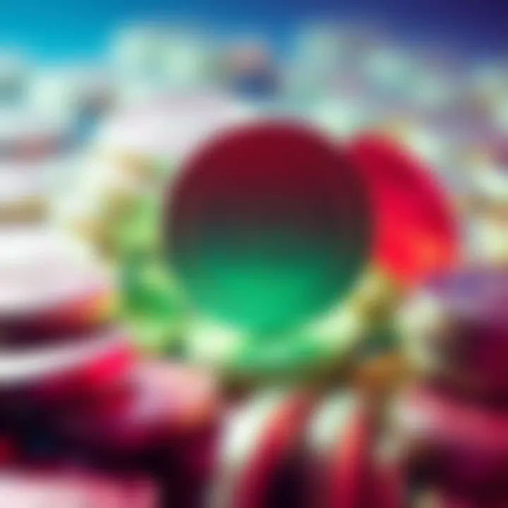 Illustration of new tokens representing financial recovery for creditors in a civil rehabilitation process