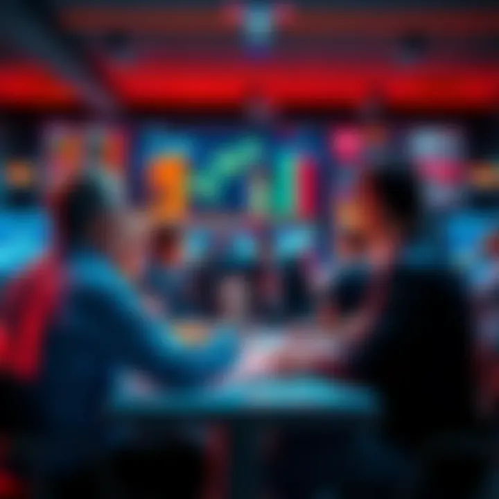 People sharing trading ideas and market analysis in a forum setting