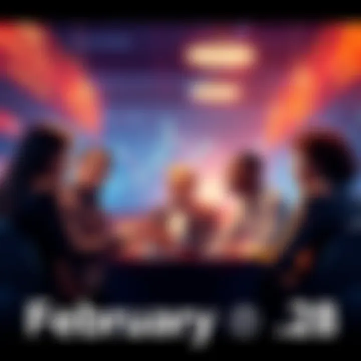 Group of people engaging in a discussion about trading strategies and current events