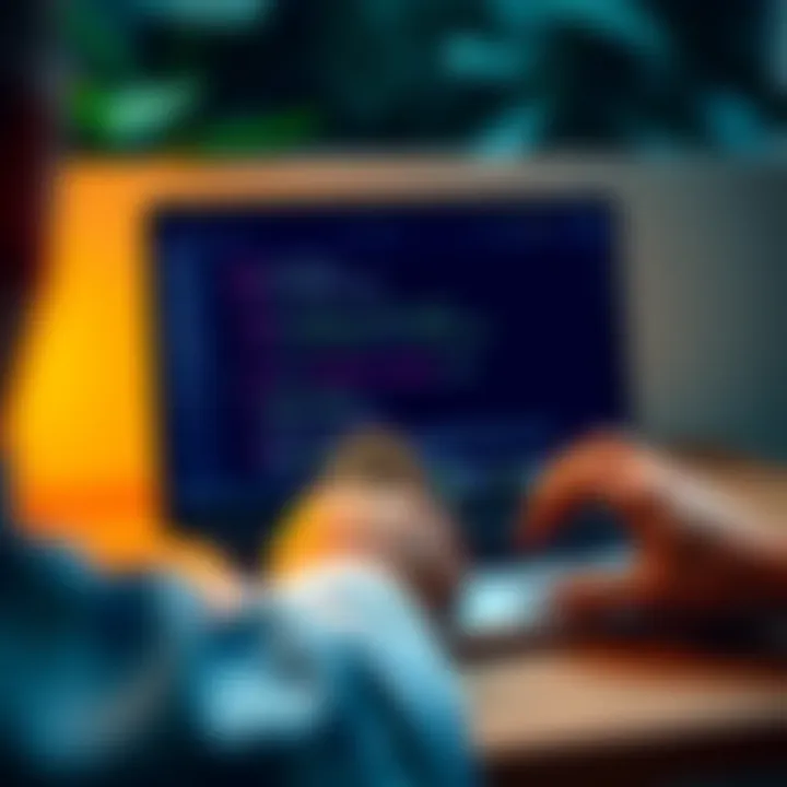 A person using a laptop to transfer Bitcoin from Coinbase to a Trezor wallet, with a secure 24-word seed phrase displayed on the screen.