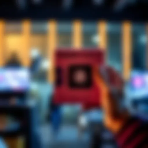 Person holding a Trezor Safe 3 box with Amazon logo visible