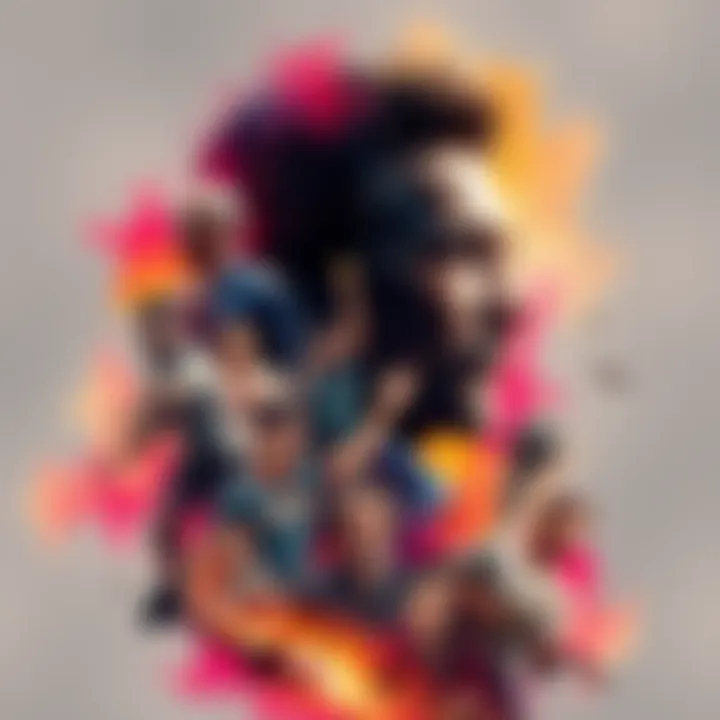 A collage celebrating the life of a legendary figure, showcasing milestones and achievements with heartfelt messages