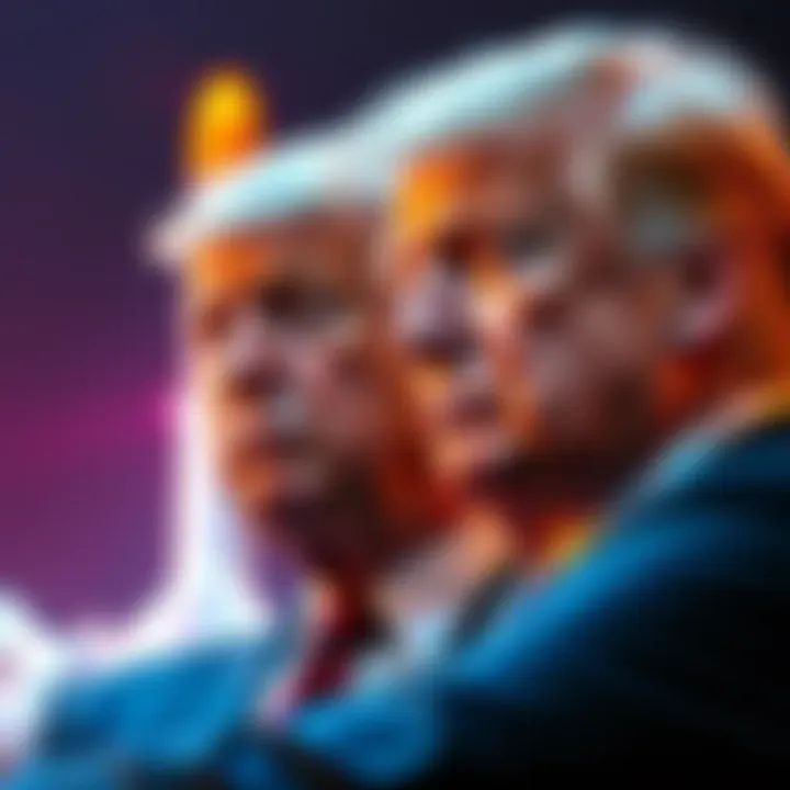 President Trump talking about Elon Musk and SpaceX stock while highlighting cryptocurrency earnings