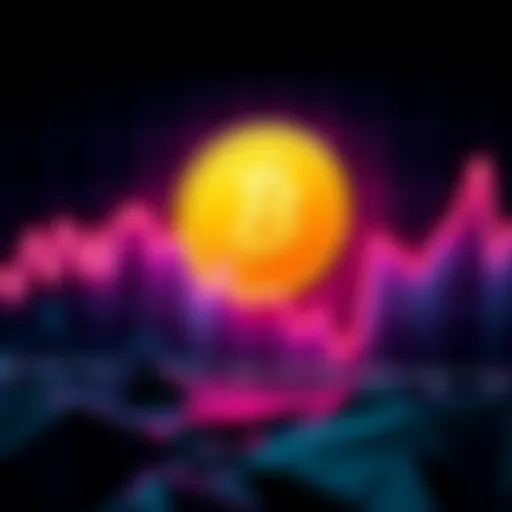 Trump Coin Price Drop A graph showing a steep decline in the value of Trump Coin over the past year, reflecting the fall of the memecoin market.