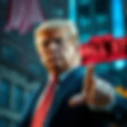 Donald Trump promoting a $100,000 subscription service for Wall Street access to Truth Social posts