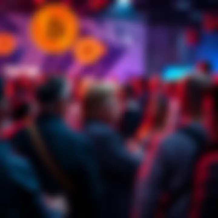 People discussing opinions on Donald Trump's cryptocurrency in a lively forum setting.