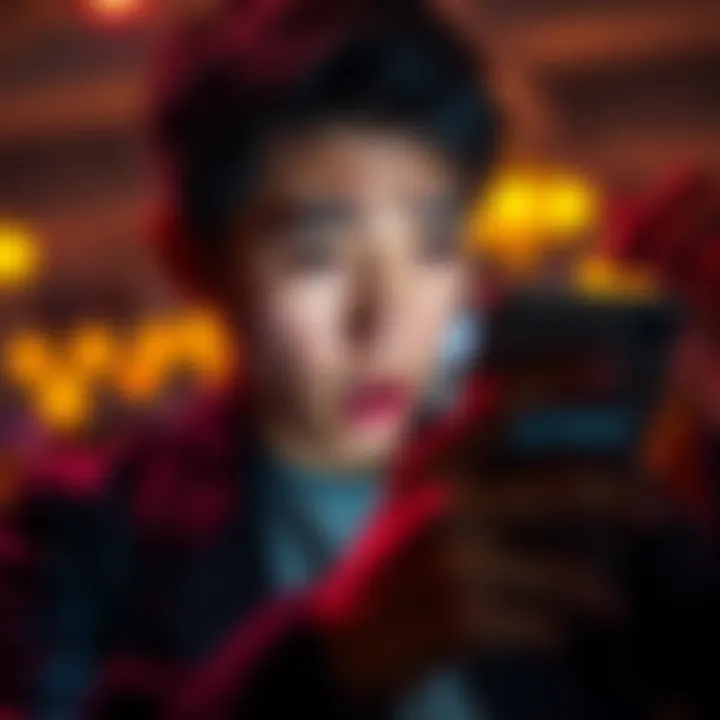 A person looks frustrated while using Trust Wallet on a smartphone, showing issues with unstaking SOL tokens.