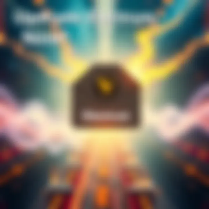An alert showing the Electrum logo with a notification to upgrade to version 4.8.3 for security reasons.