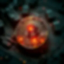 A Bitcoin symbol with military elements, representing the US Military's new Bitcoin node initiative, confirmed by INDOPACOM Chief.