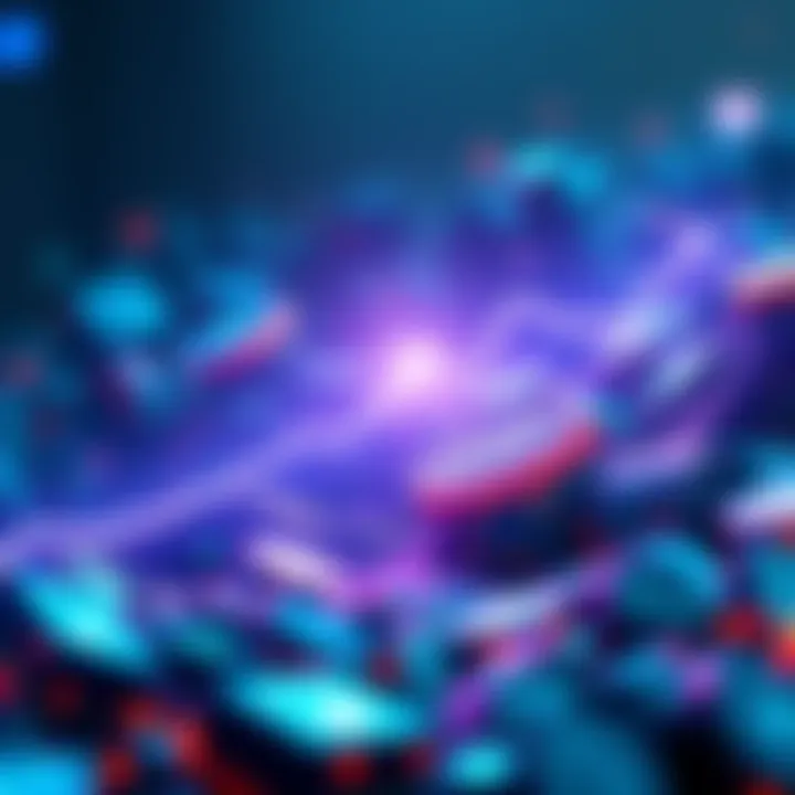 A graphic showing USDC transaction volume rising above USDT, representing a shift in stablecoin dominance.