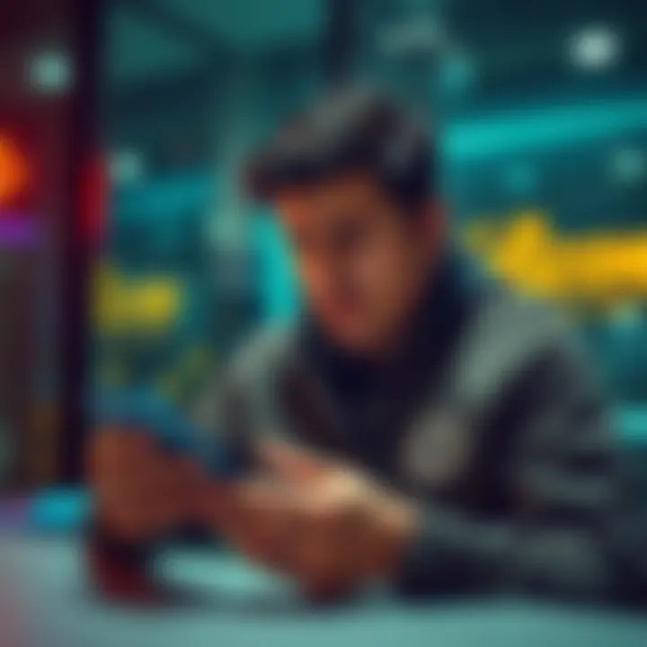A person looks frustrated while using a mobile app to add an external wallet address for crypto withdrawals.