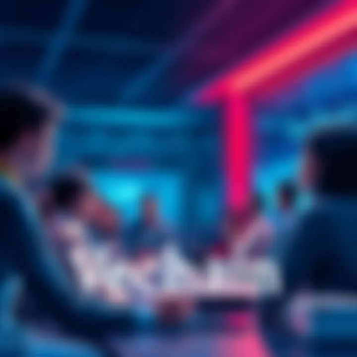 People engaging in a discussion about Vechain updates and resources