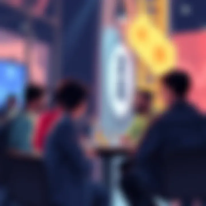 Community Discussion on Vechain People engaging in a discussion about Vechain, sharing ideas and insights in a friendly environment