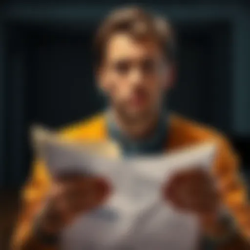 A person looking determined while holding legal documents, symbolizing the intent to take action against a trustee after years of unresolved claims.