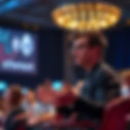 Vitalik Buterin presenting his vision for the future of Ethereum with a focus on decentralization and security at a conference.