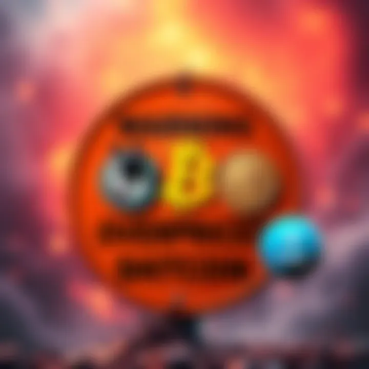 A graphic showing a warning sign with cryptocurrency symbols like Doge and Trump Coin, emphasizing caution in investment decisions.