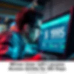 Person looking at a computer screen showing Wirex account with a locked dollar amount, looking concerned and frustrated