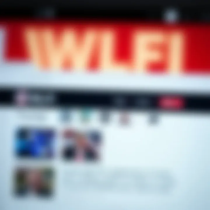 WLFI logo with a blurred background of a webpage showing an empty leadership section, highlighting the absence of leadership information.