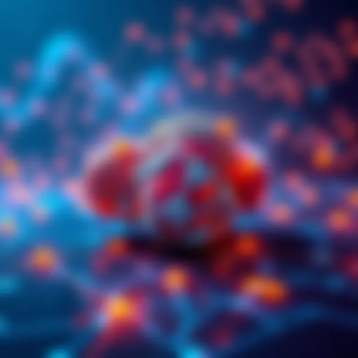 Illustration of wrapping Nano cryptocurrency on different blockchain networks with symbols representing various chains