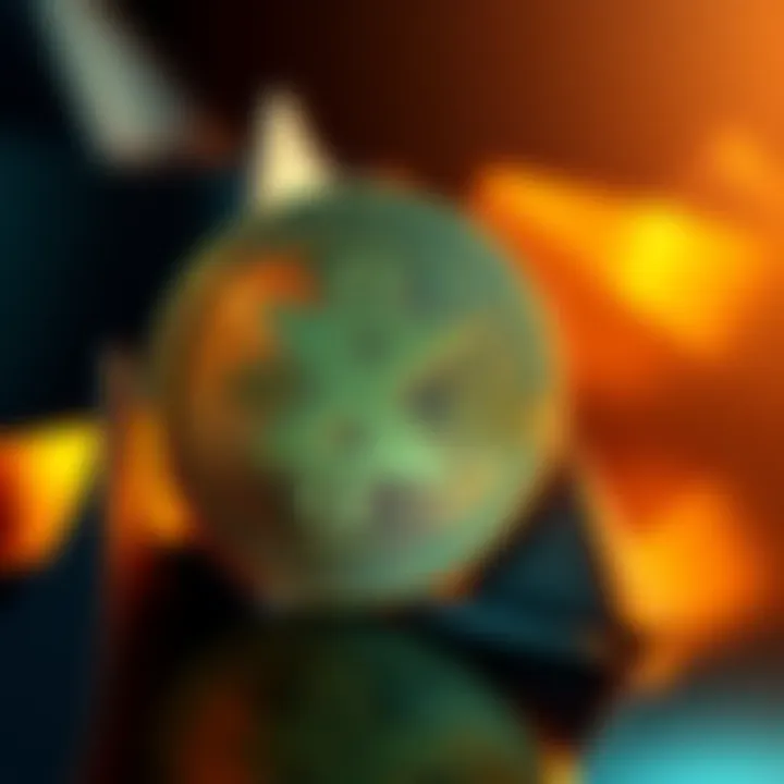 A visual representation of the XLM coin alongside a dollar sign, symbolizing the goal of reaching $1 by 2025